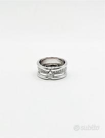 Anello oro 18 kt con diamanti ct. 0.45+0.50 Goublè