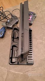 PS4 Slim 500 GB+supporto Zacro+2 controller+Giochi