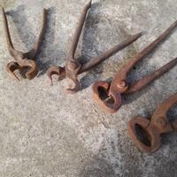 N. 4 TENAGLIE IN FERRO VINTAGE