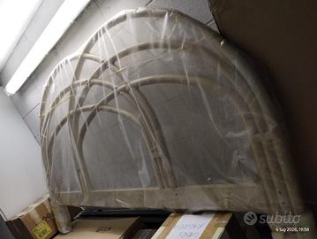 Letto matrimoniale in midollino Maison Du Monde 