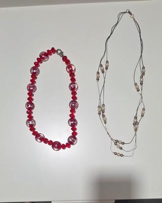 set 2 Collane eleganti 