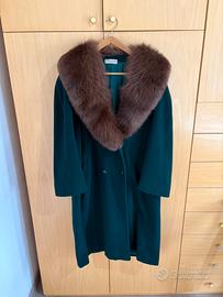 Spendido cappotto autentico Corilady con pelliccia