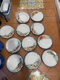 Ceramica vietrese piatti