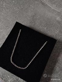 collana tennis acciaio inossidabile 