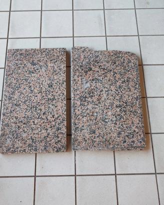 2 lastre marmo rosa 