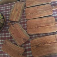 Taglieri legno pregiato CARRUBO