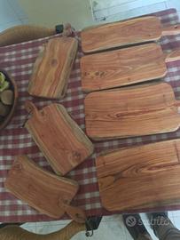 Taglieri legno pregiato CARRUBO