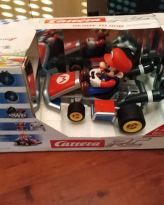 S. MARIO KART NINTENDO CARRERA RC 2013 SCALA 1/16