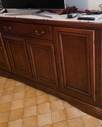 credenza in legno ciliegio come nuova 