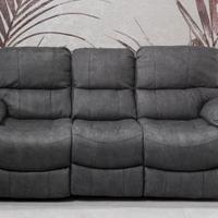 Divano 3 posti 2 recliner elettrici 