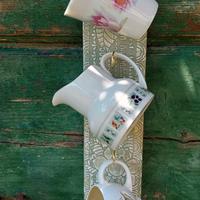 mensola appendi tazze in legno