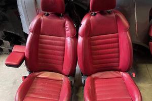 Interno in pelle Rossa Alfa Romeo Giulietta 2013