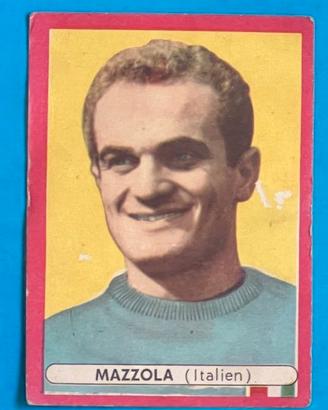 SANDRO MAZZOLA 293 Italien FUSSBALL 1964 Figurina