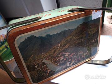 Scatola latta biscotti frassoni san pellegrino