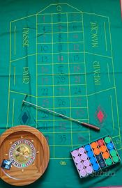 Raro Set Roulette Renzo Romagnoli - Pari al nuovo