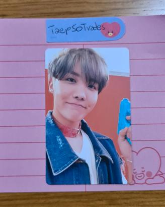 J-hope Cream Version Photocard del Butter
