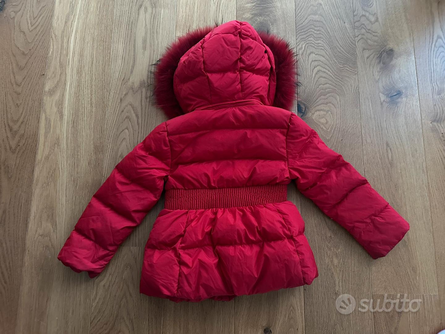 Piumino Elsy bambina con cappuccio e vera piuma Tutto per i