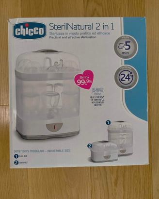 Chicco Sterilnatural Sterilizzatore Biberon 2 In 1
