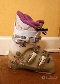 scarponi da sci per bambina