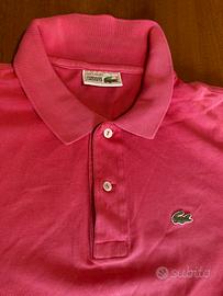 Polo chemise Lacoste originale rosa