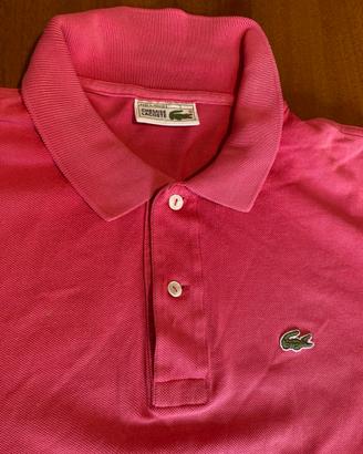Polo chemise Lacoste originale rosa