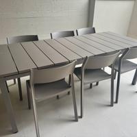 Tavolo da esterno Nardi + sedie