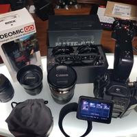 C100, 24-105, 50, 18-55, mattebox, Rode videomic