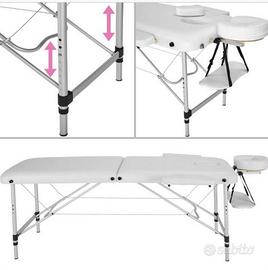 lettino in alluminio