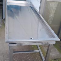 Tavolo Inox di lavorazione 