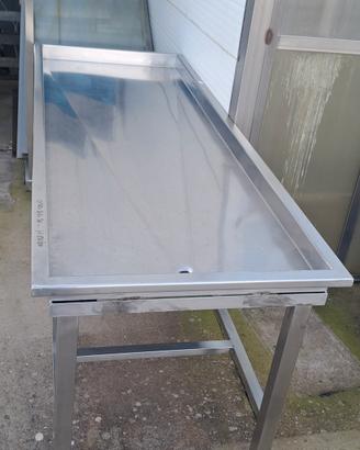 Tavolo Inox di lavorazione 