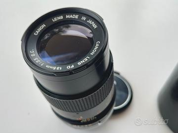 Obiettivo Canon FD 135 mm 1:3.5