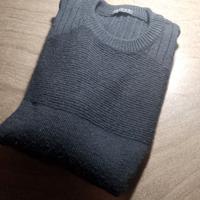 Sisley maglione girocollo uomo nero tg S