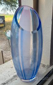 vaso Seguso Archimede in vetro di Murano Se