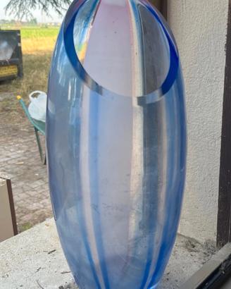 vaso Seguso Archimede in vetro di Murano Se