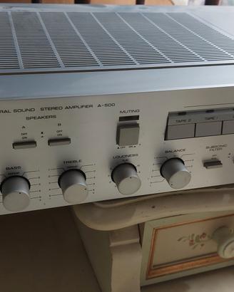 impianto stereo vontage ampi.sinto.2 casse jbl