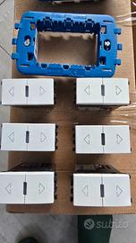 6 x interruttori tapparelle Vimar Eikon 20594.0