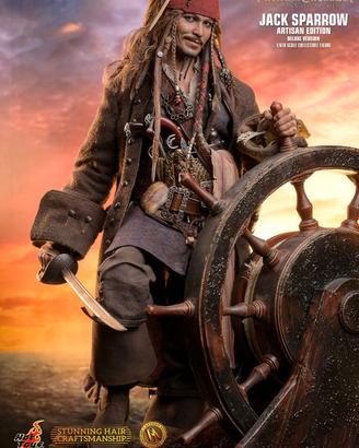 Hot Toys Pirati Jack Sparrow ARTISAN ED DX39 AE