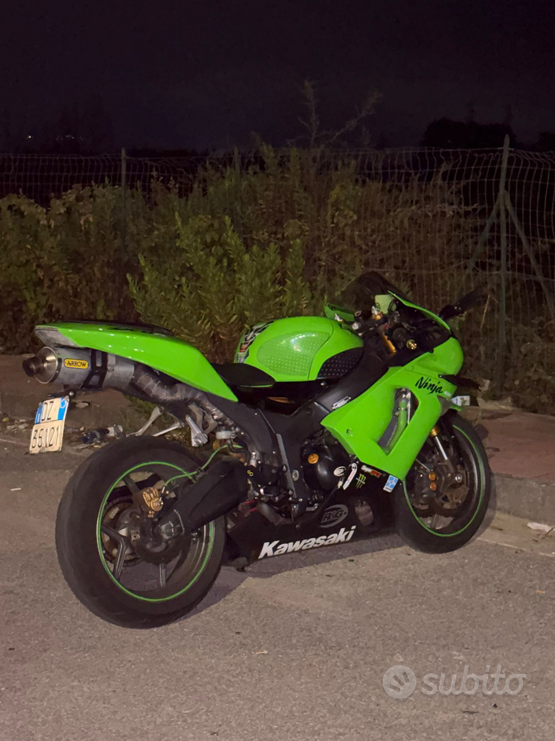 Moto Usate Ninja 636 2005 Usata Kawasaki Ninja Zx6r 636 2005 A2