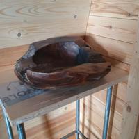 lavabo in legno 