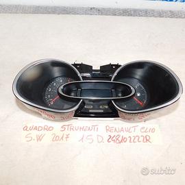 248102222R QUADRO STRUMENTI RENAULT CLIO SW 2017