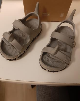 scarpe Bimbo Crocs 24 squalo 