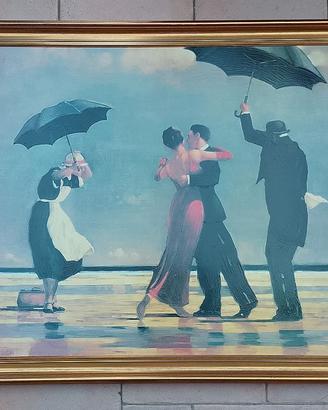 Quadro riproduz. rilievo su legno Vettriano The Si