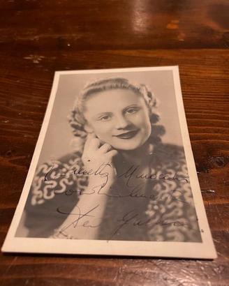 Fotografia Dea Garbaccio Firmata Originale Anni 40
