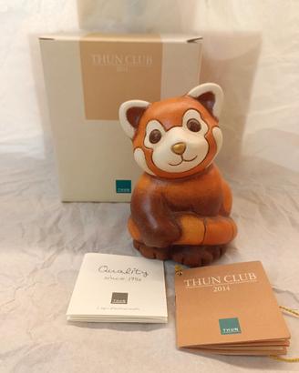 Panda rosso collezione Thun Club 2014