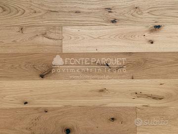 Parquet Rovere rustico verniciato 10mm