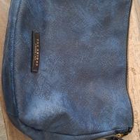 Borsa donna The Bridge blu con tracolla