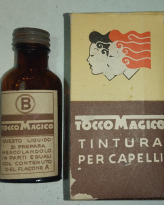 Bottiglietta vintage con scatolo originale anni 30