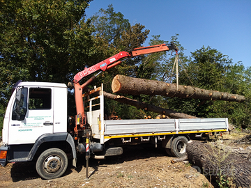 Man macchina operatrice gru targa gialla