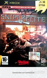 gioco Sniper Elite per xbox