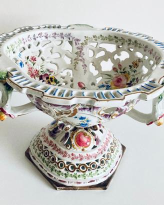 Antica Coppa Ceramica Nove Bassano GBV Viero